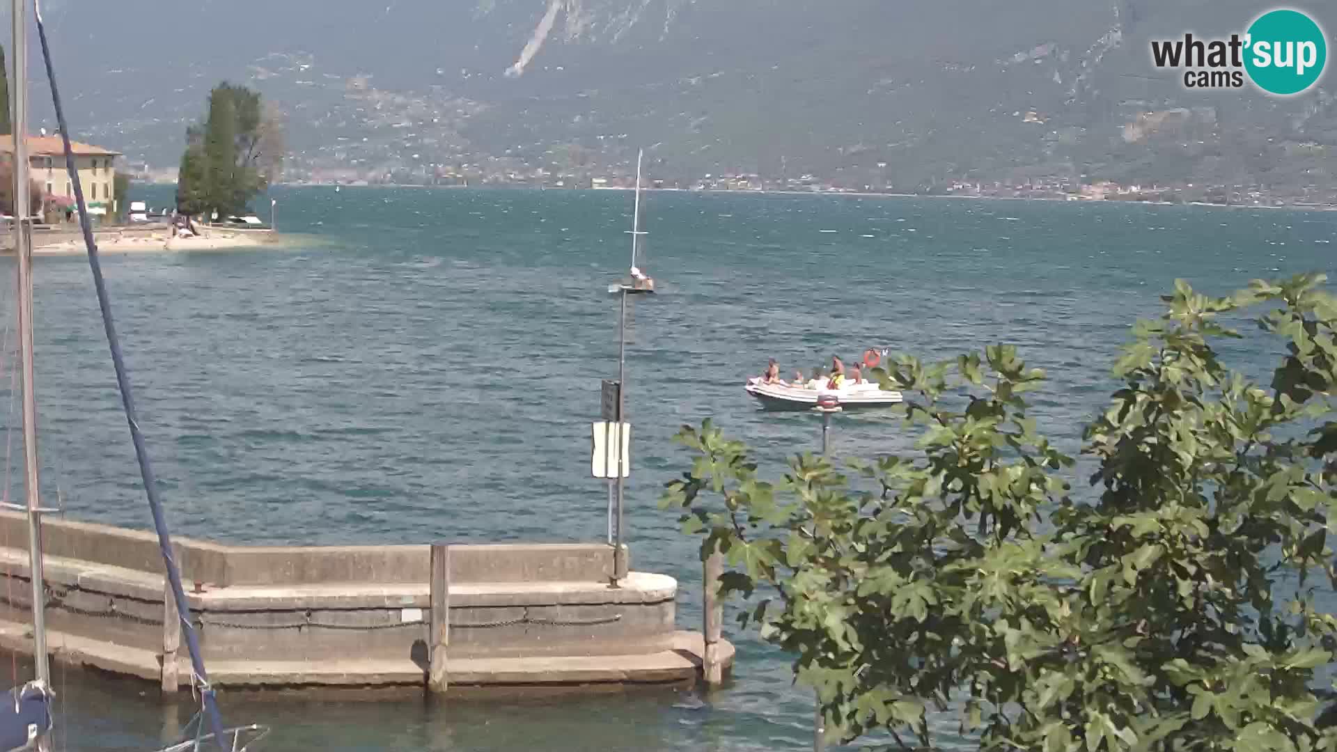 Webcam PRA’ DE LA FAM – Porto di Tignale (BS), Lago di Garda