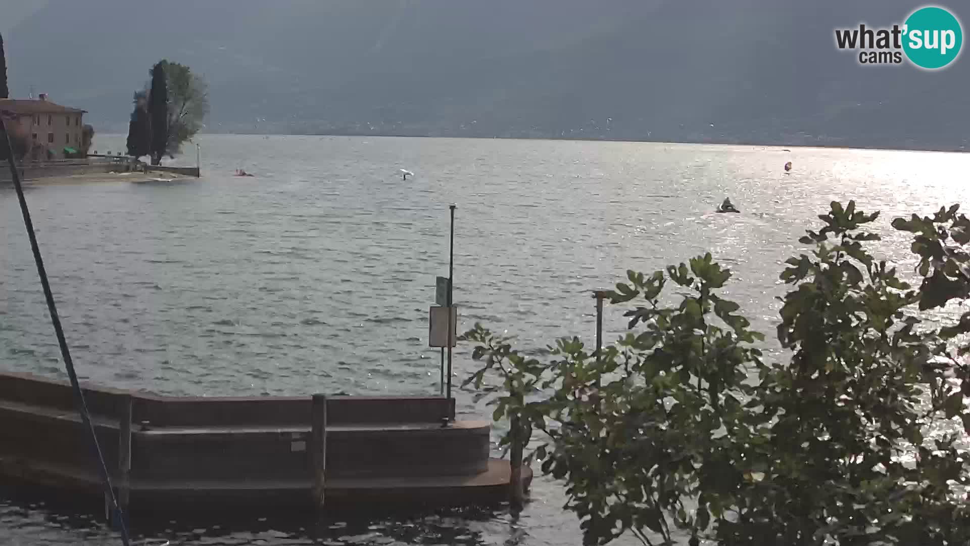 Webcam PRA’ DE LA FAM – Porto di Tignale – Windsurfer Garda Lake