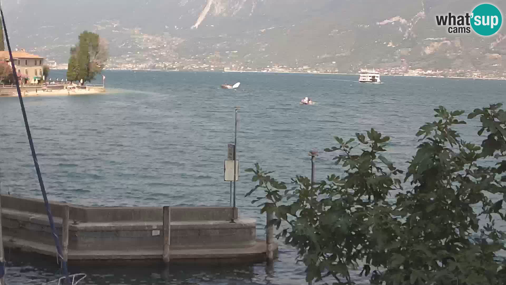 Webcam PRA’ DE LA FAM – Porto di Tignale – Windsurfer Garda Lake