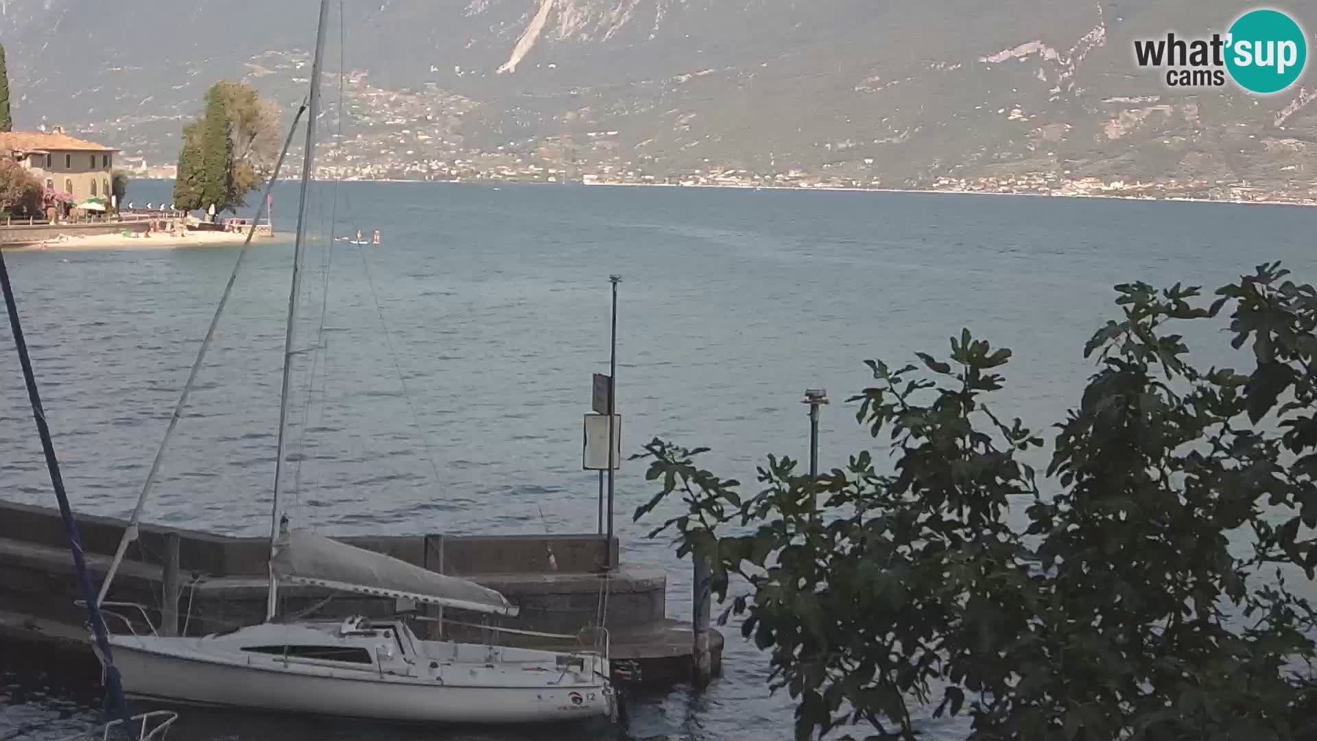 Webcam PRA’ DE LA FAM – Porto di Tignale – Windsurfer Garda Lake