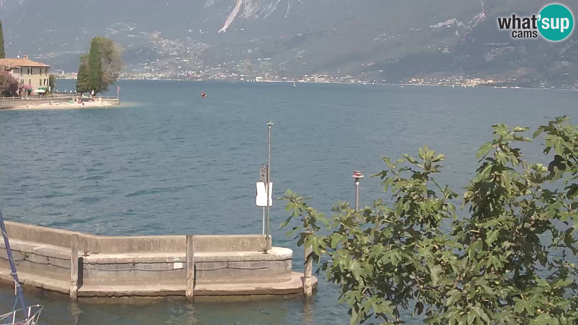 Webcam PRA’ DE LA FAM – Porto di Tignale – Windsurfer Garda Lake