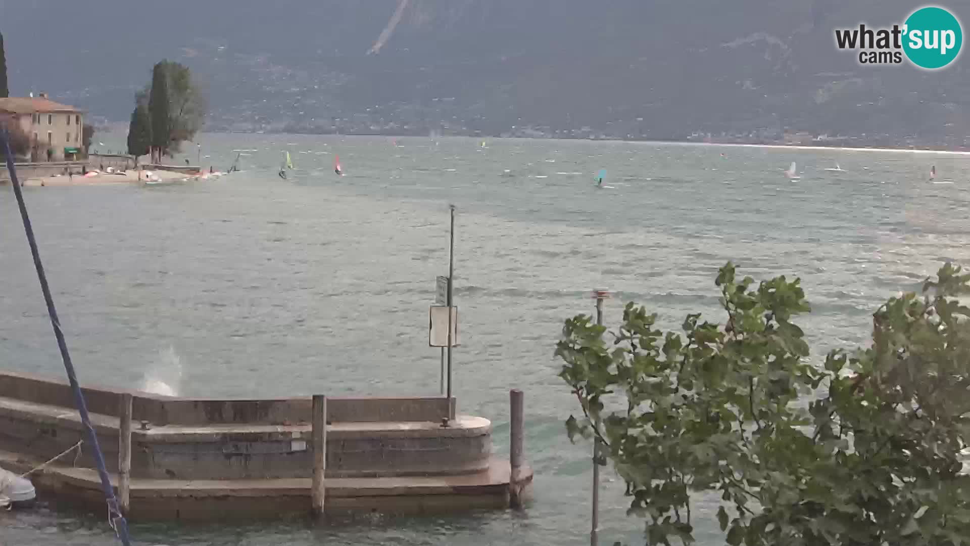 PRA’ DE LA FAM – Porto di Tignale – Windsurfer lac de Garde