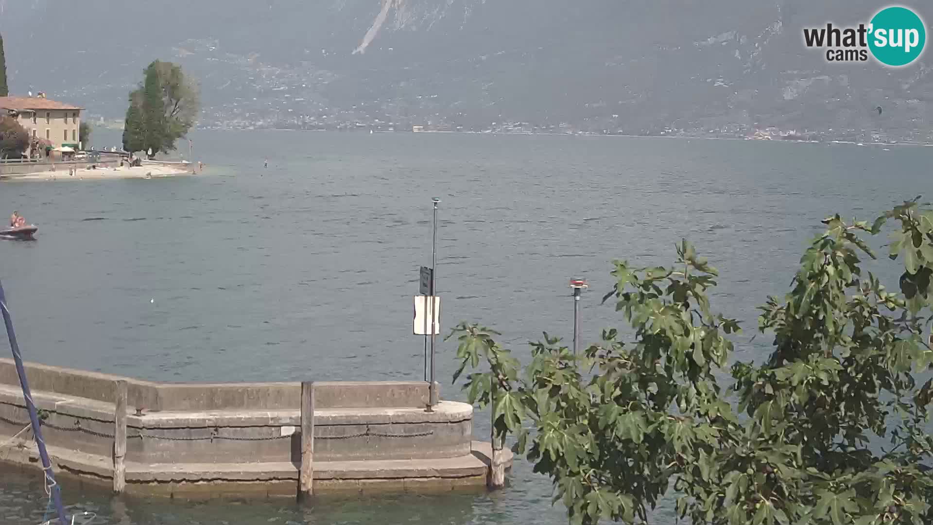 Webcam PRA’ DE LA FAM – Porto di Tignale – Windsurfer Garda Lake