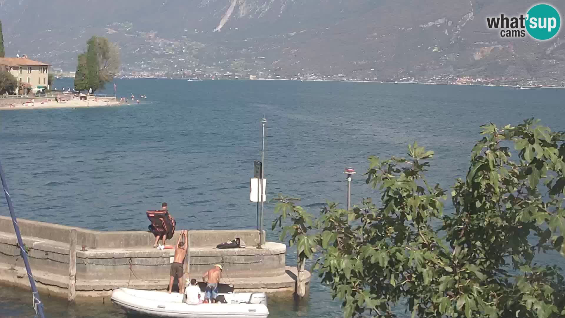 Webcam PRA’ DE LA FAM – Porto di Tignale (BS), Lago di Garda