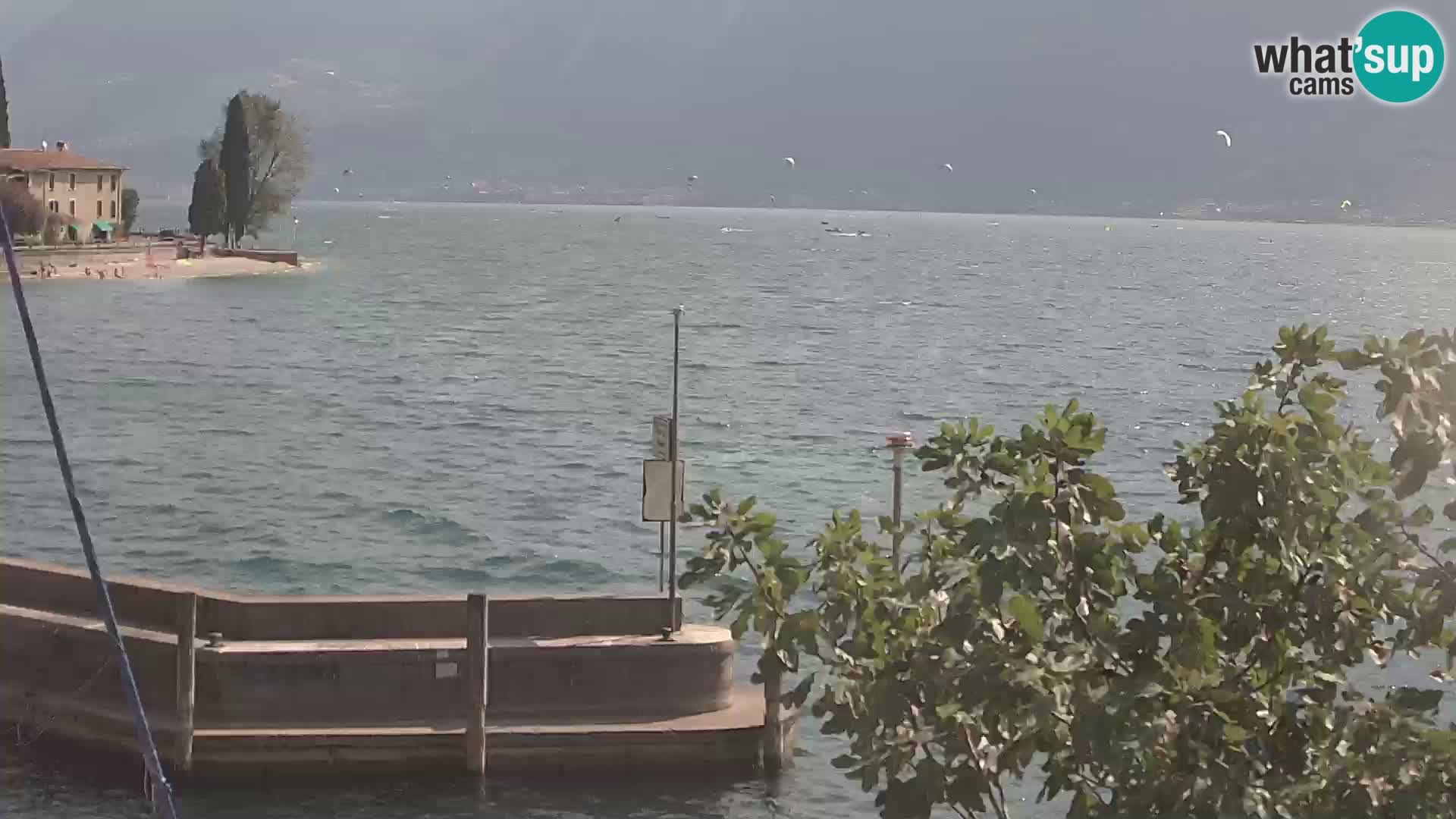Webcam PRA’ DE LA FAM – Porto di Tignale – Windsurfer Garda Lake