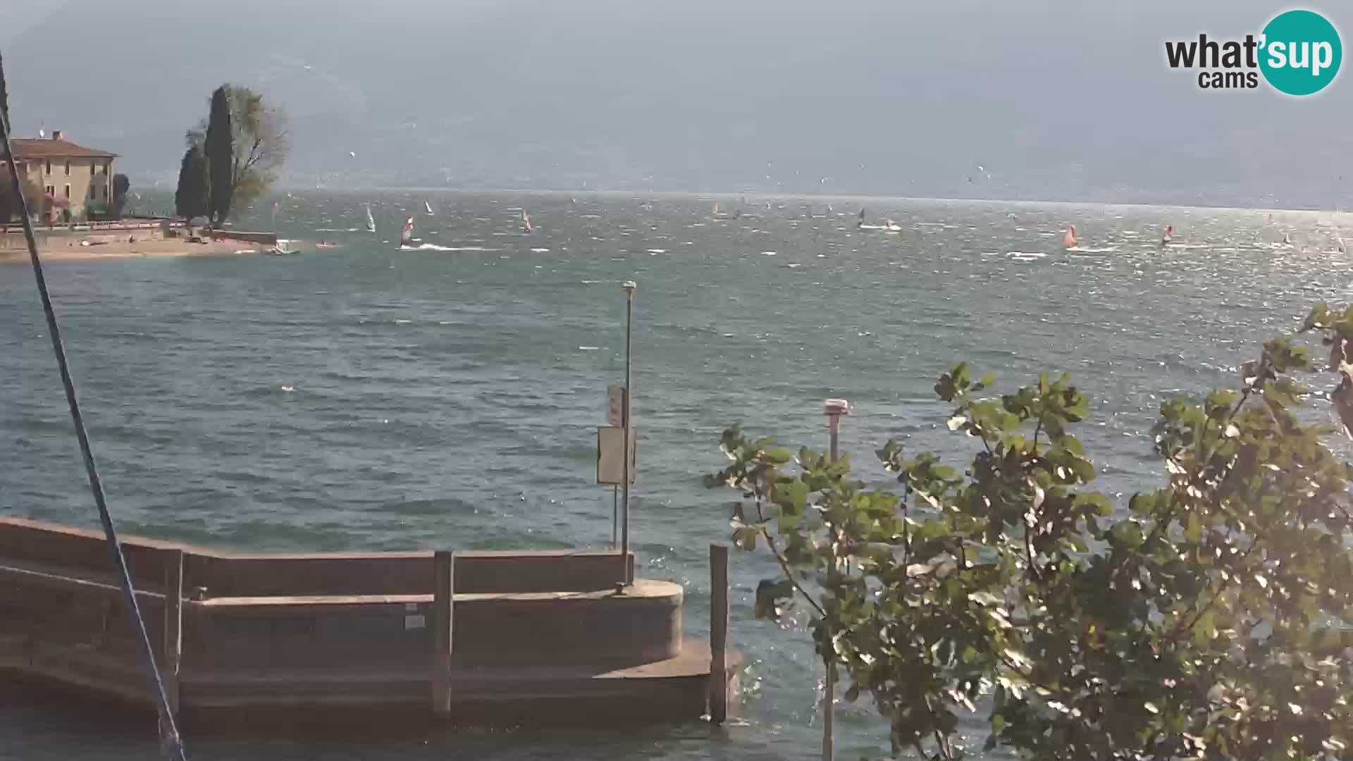 Webcam PRA’ DE LA FAM – Porto di Tignale – Windsurfer Garda Lake