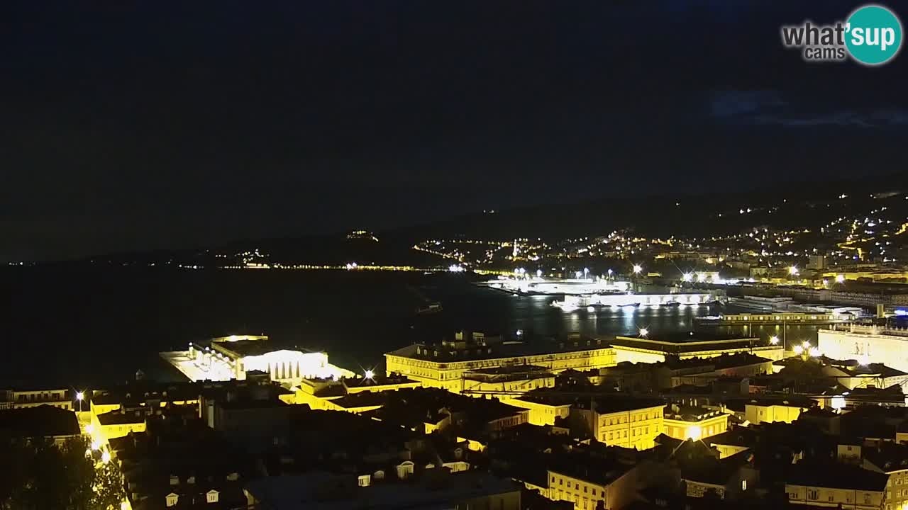 Webcam Trieste – Panorama dal Santuario Monte Grisa