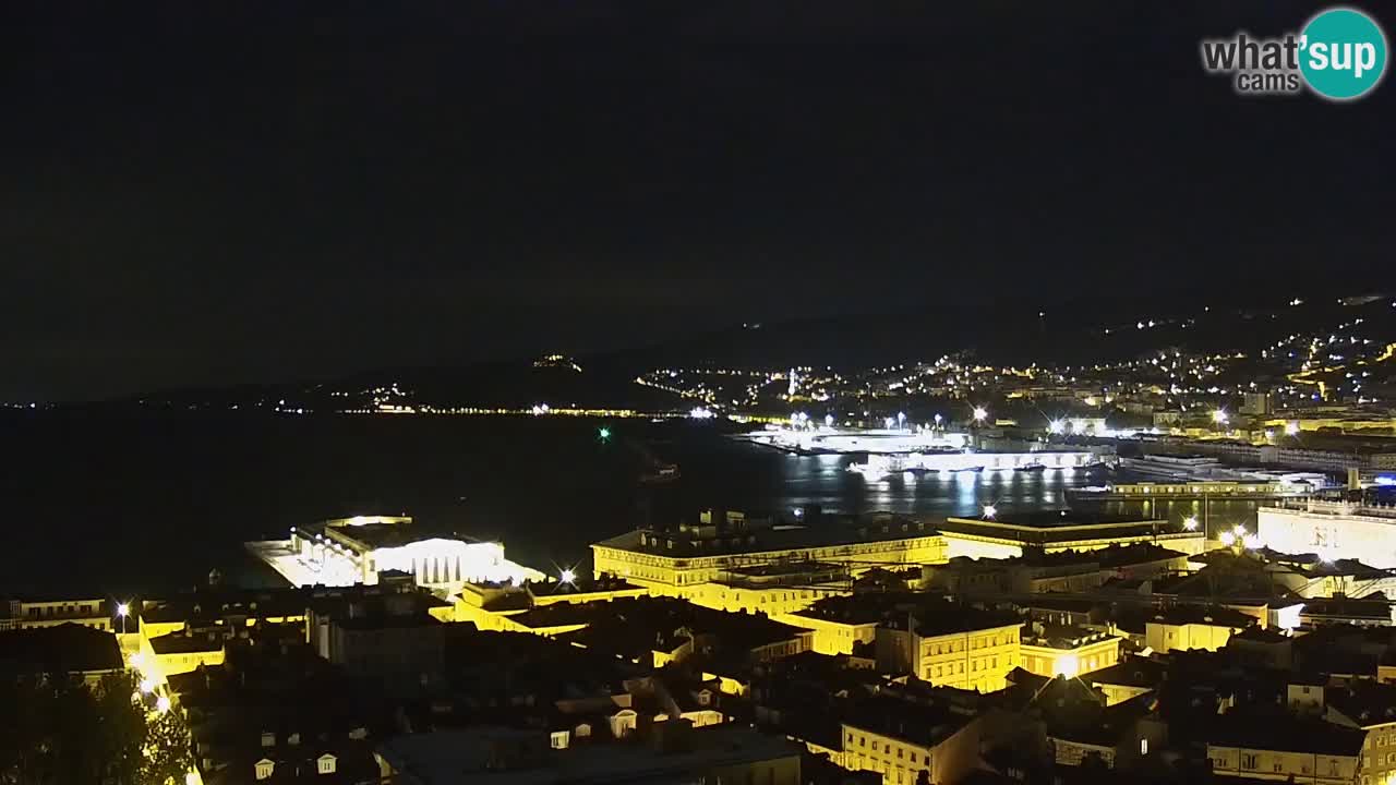 Webcam Trieste – Panorama dal Santuario Monte Grisa