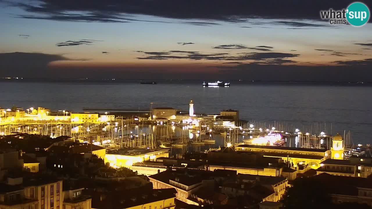Webcam Trieste – Vue du sanctuaire Monte Grisa