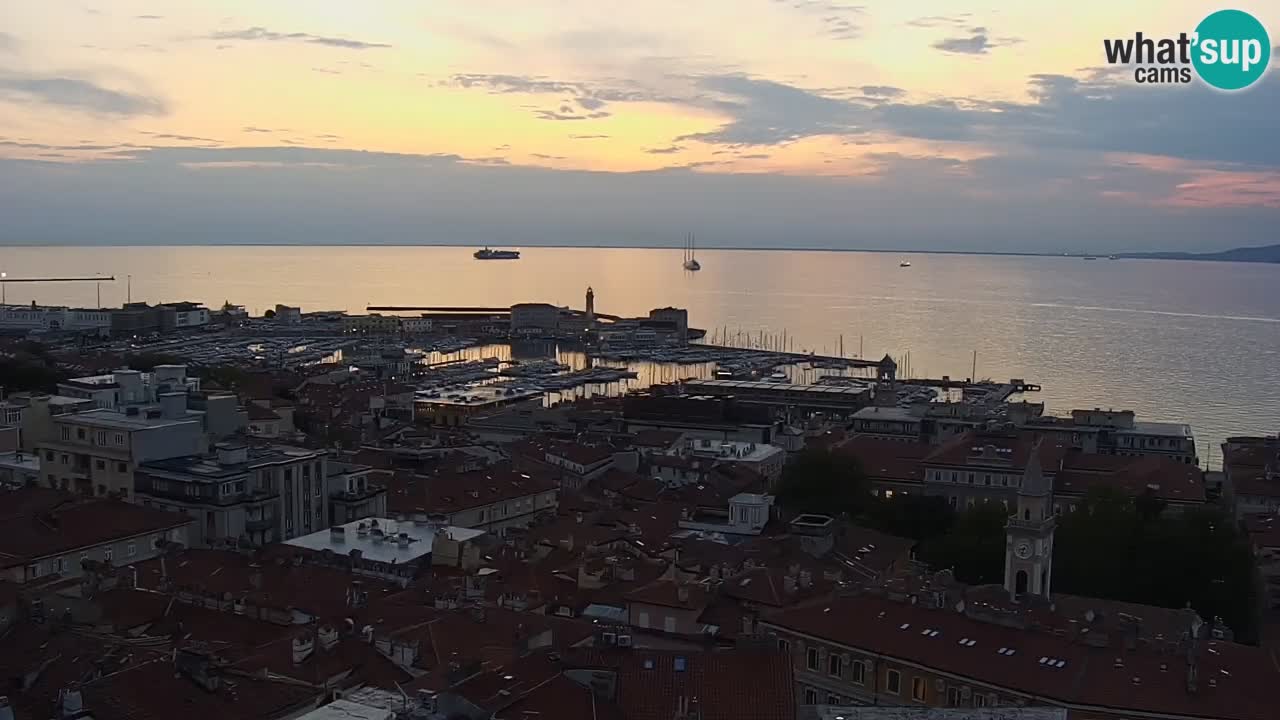Webcam Trieste – Panorama dal Santuario Monte Grisa