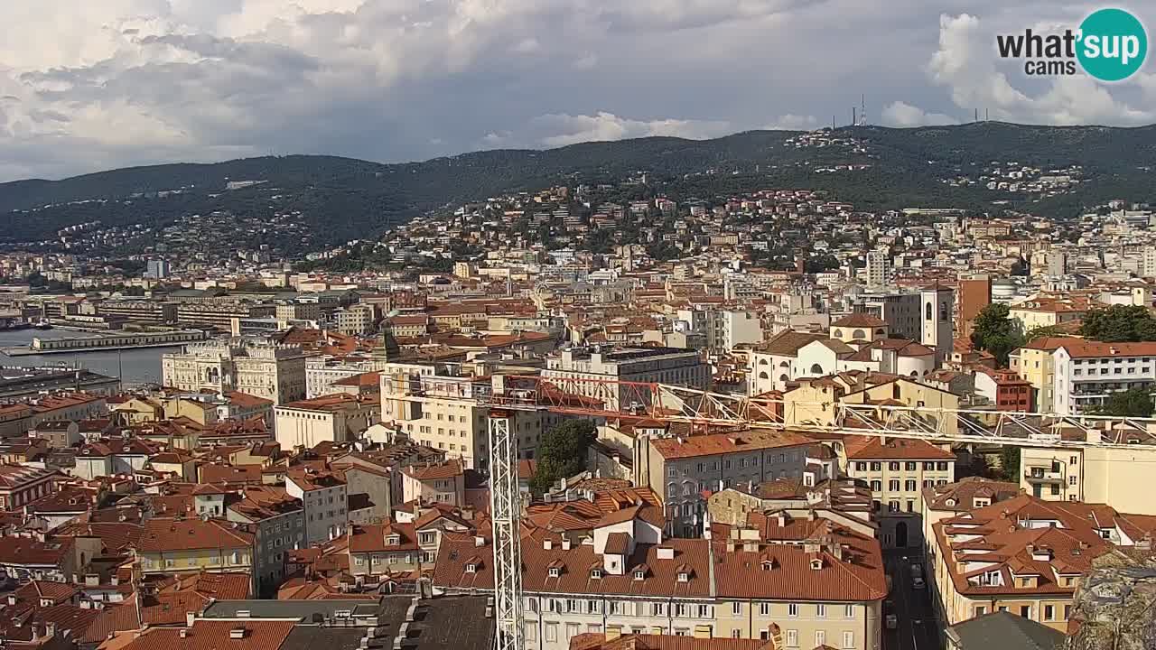 Web kamera Trst – pogled sa svetišta Monte Grisa