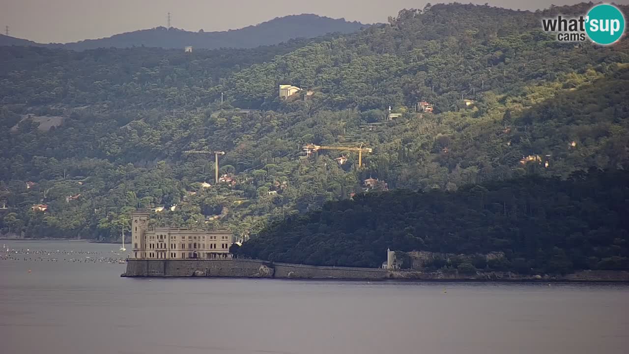 Web kamera Trst – pogled sa svetišta Monte Grisa