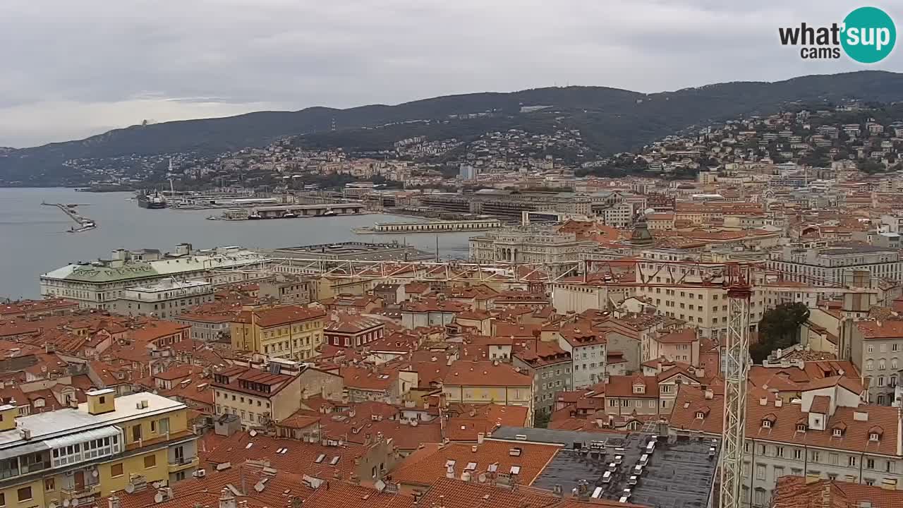 Webcam Trieste – Vue du sanctuaire Monte Grisa