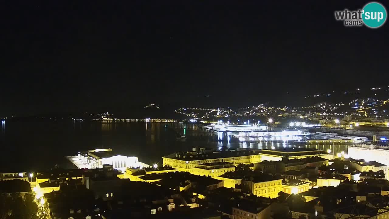 Webcam Trieste – Panorama dal Santuario Monte Grisa