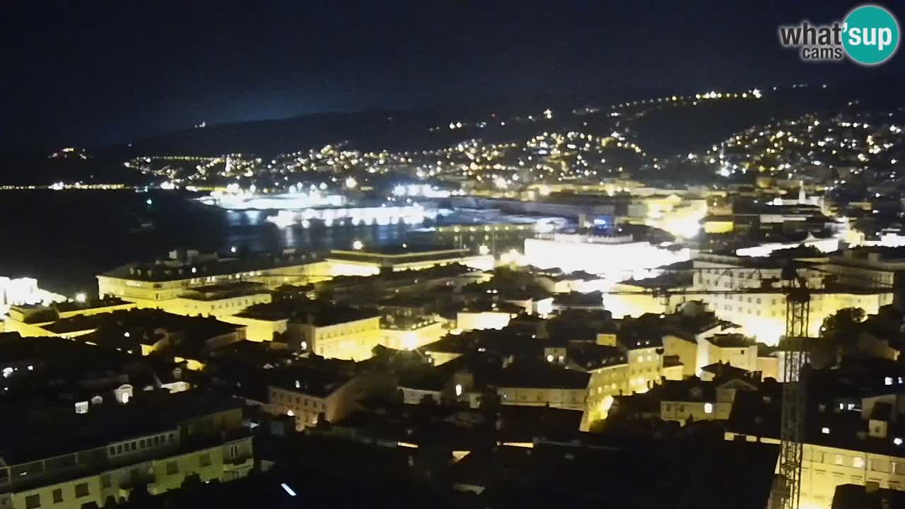 Webcam Trieste – Vue du sanctuaire Monte Grisa