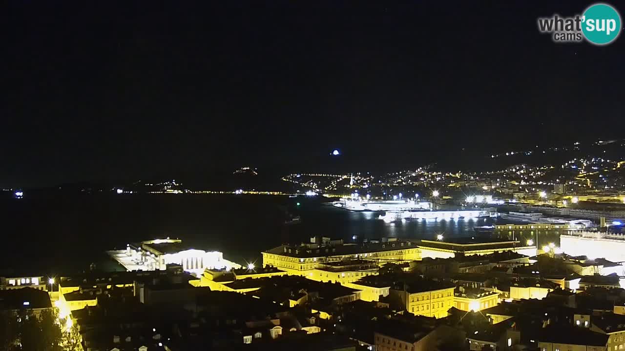 Webcam Trieste – Vue du sanctuaire Monte Grisa