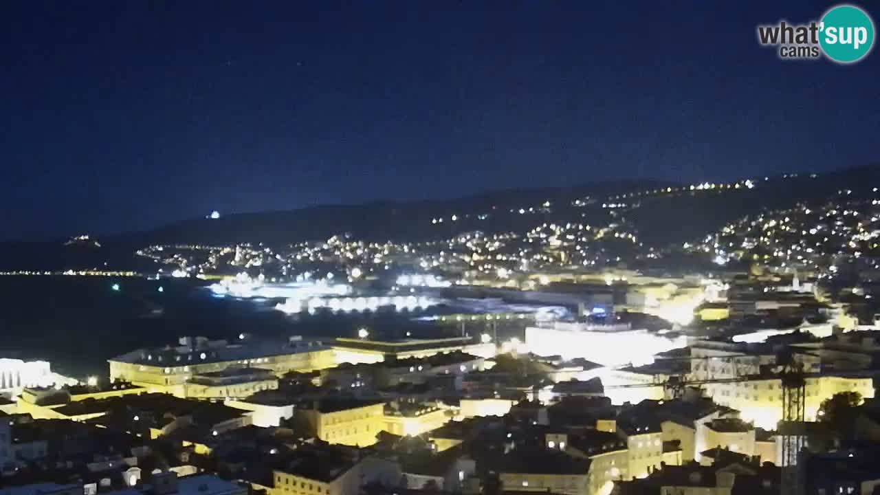 Webcam Trieste – Panorama dal Santuario Monte Grisa