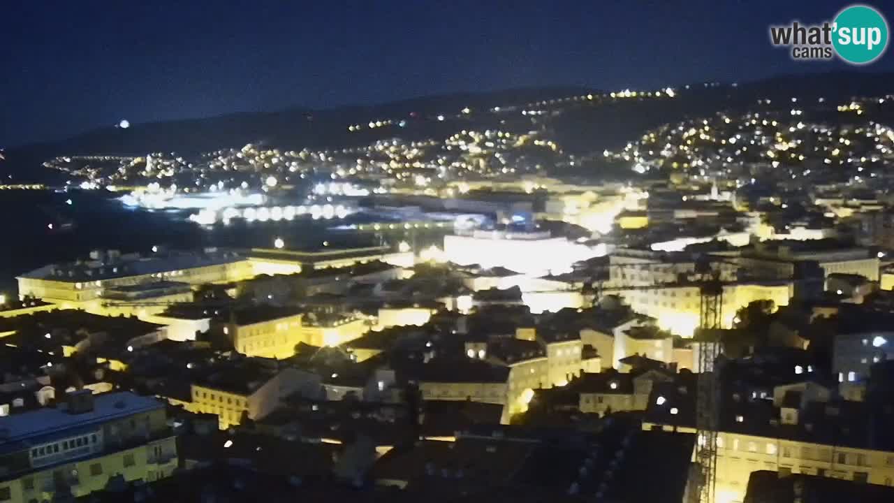 Webcam Trieste – Panorama dal Santuario Monte Grisa