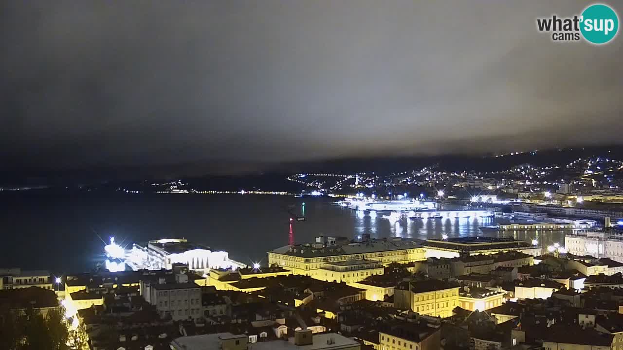 Webcam Trieste – Panorama dal Santuario Monte Grisa