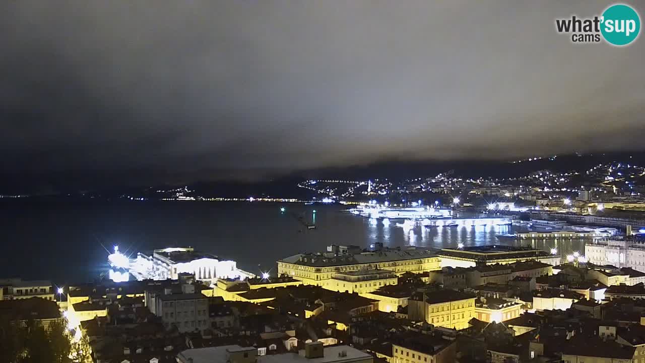 Webcam Trieste – Panorama dal Santuario Monte Grisa