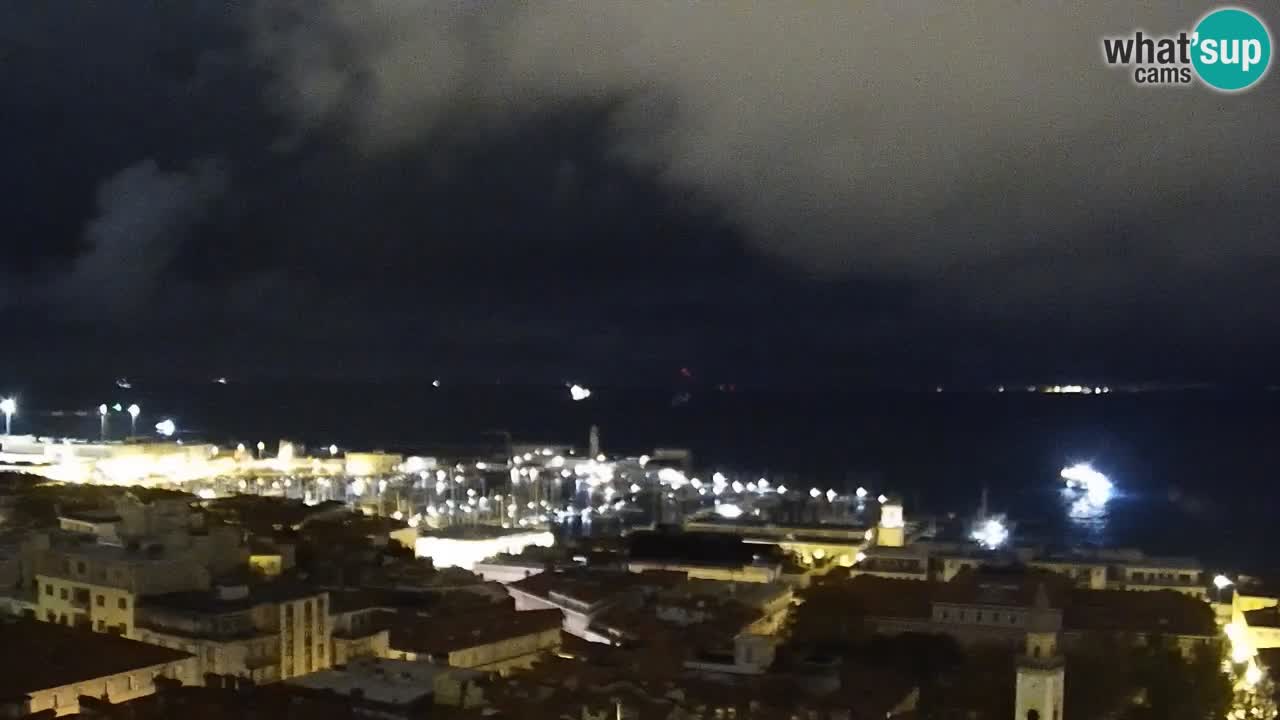 Webcam Trieste –  Vista desde el santuario Monte Grisa