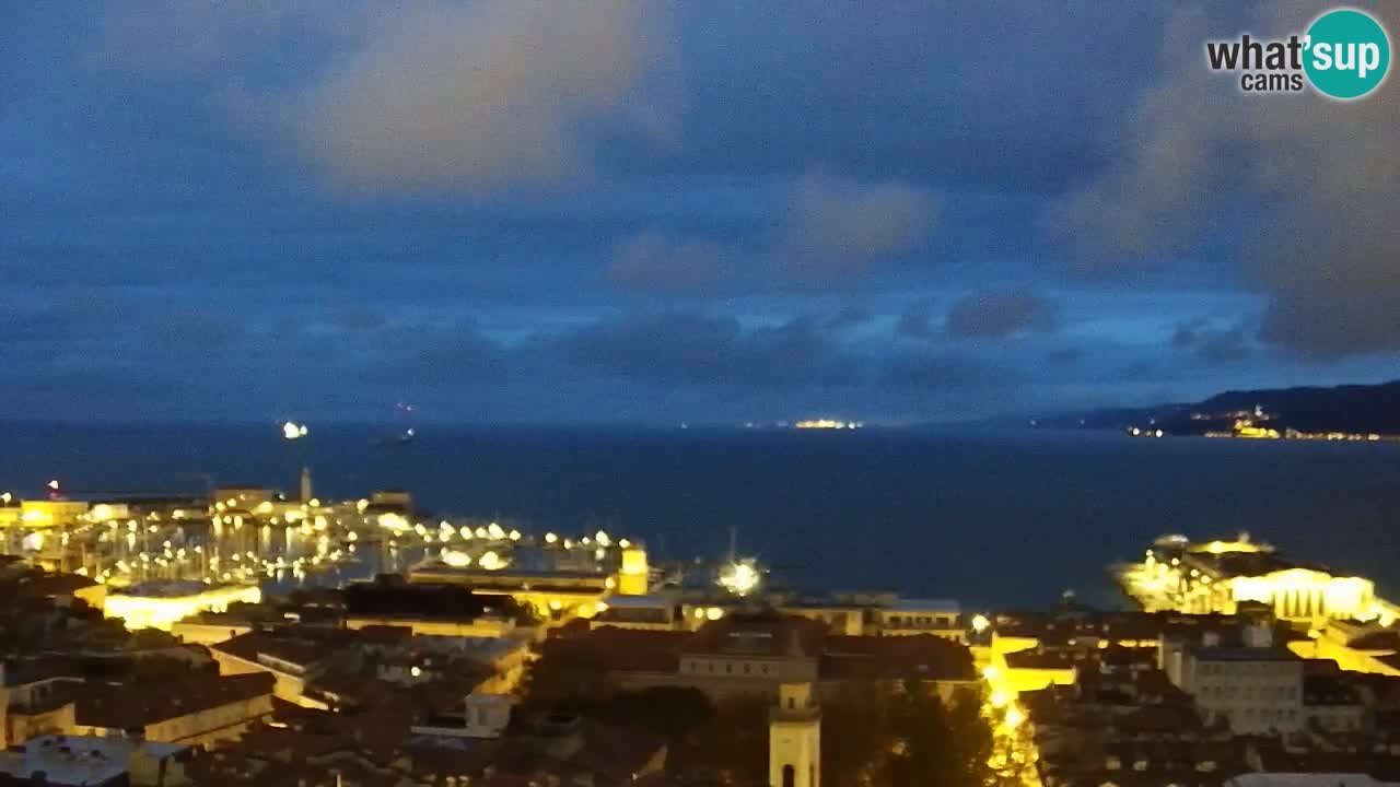 Webcam Trieste – Panorama dal Santuario Monte Grisa