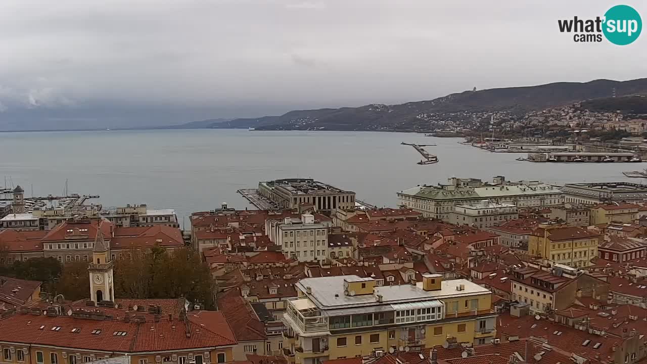 Webcam Trieste – Panorama dal Santuario Monte Grisa