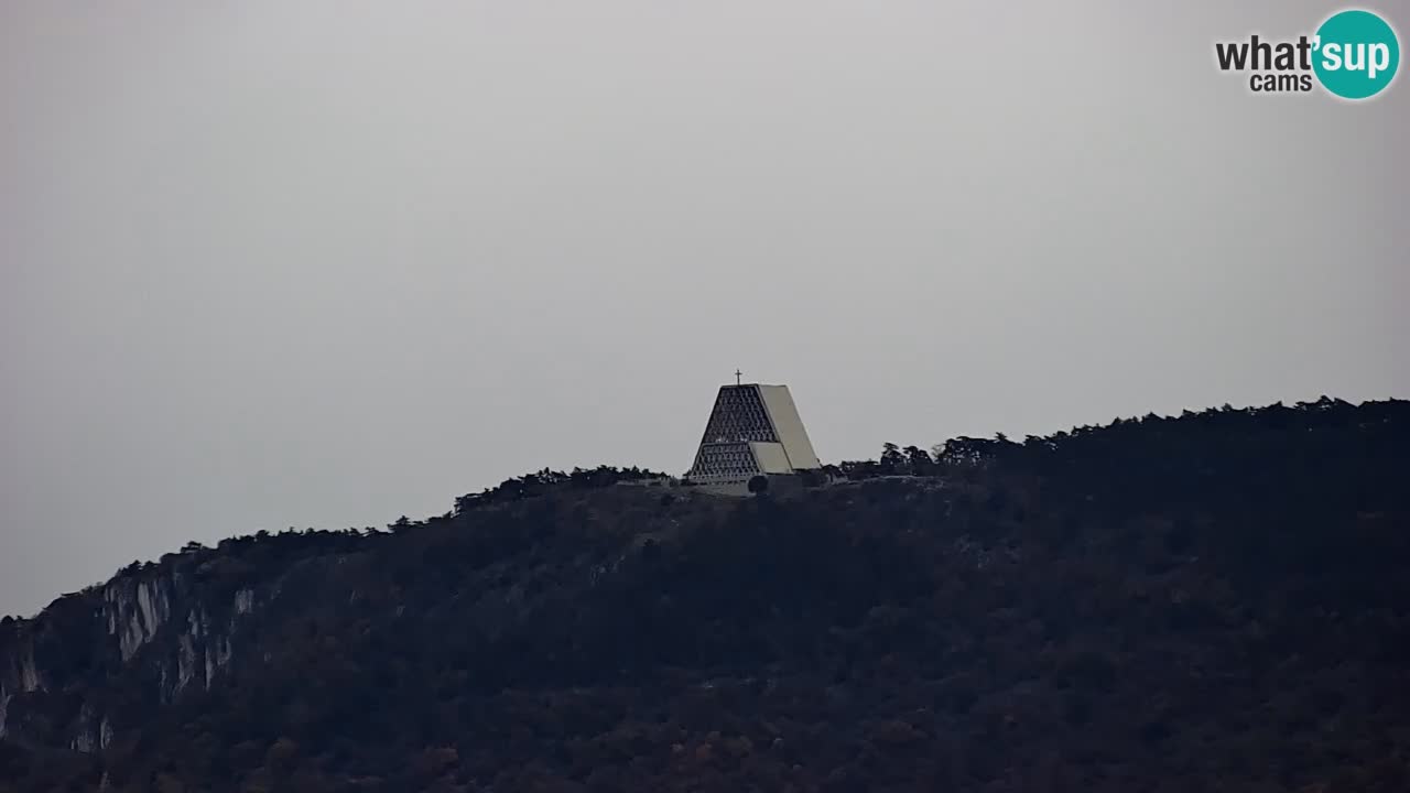 Webcam en vivo Trieste, ciudad, golfo, puerto y castillo de Miramare