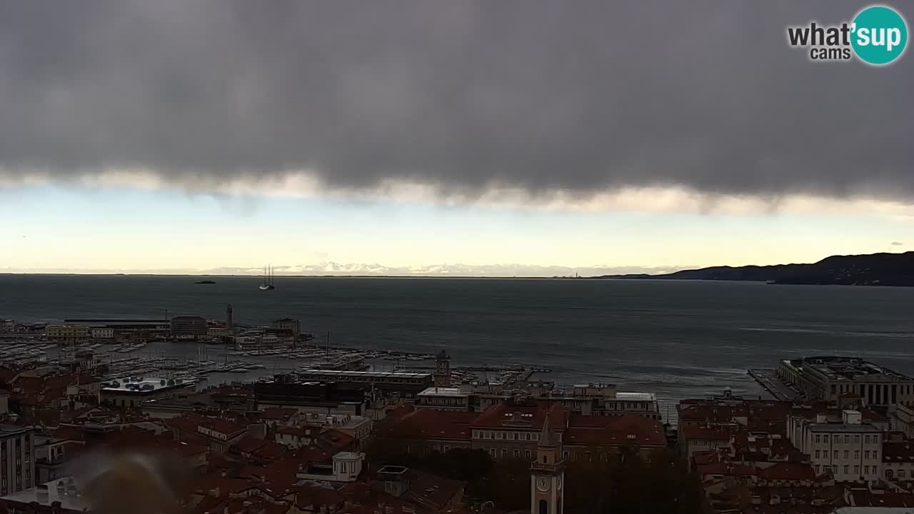 Webcam Trieste – Panorama dal Santuario Monte Grisa