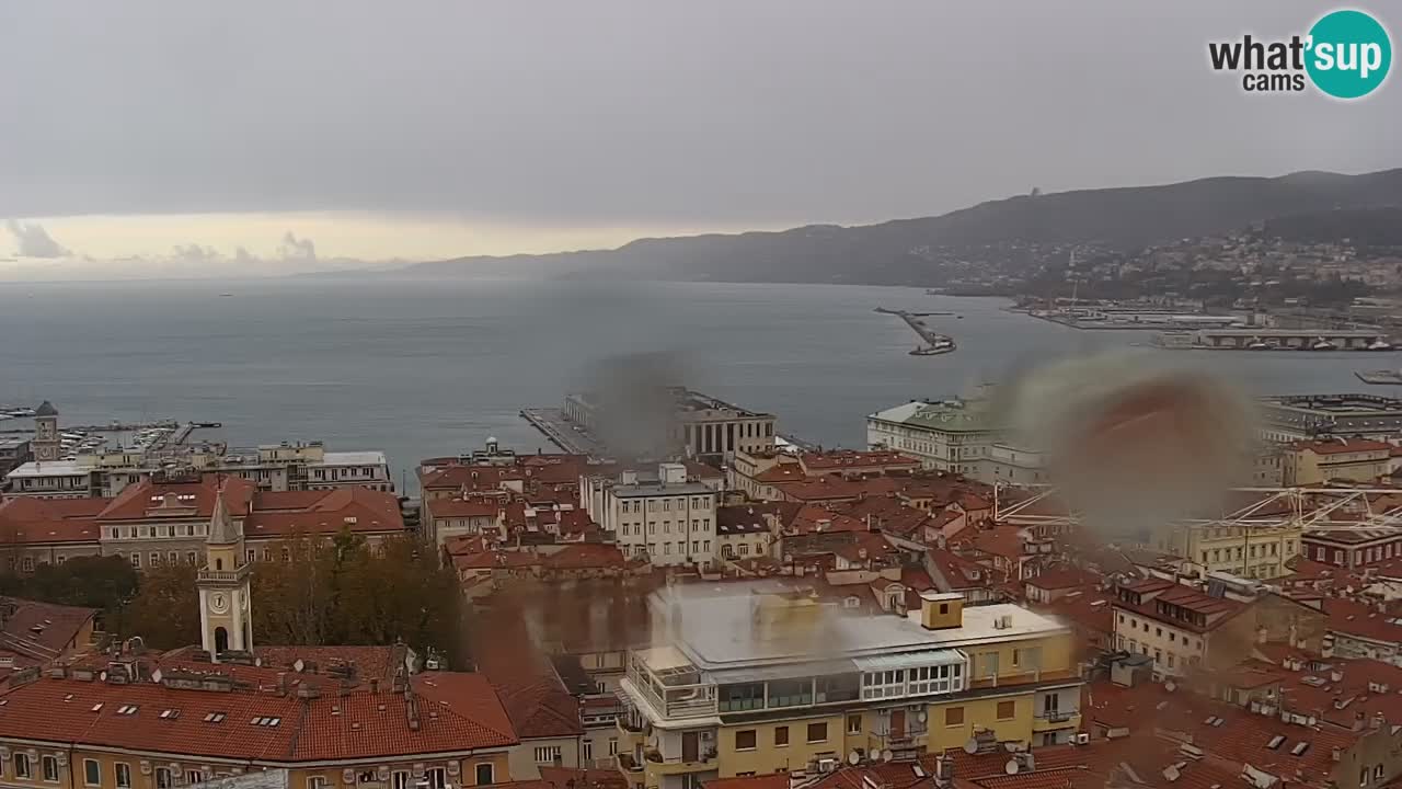 Webcam Trieste – Panorama dal Santuario Monte Grisa