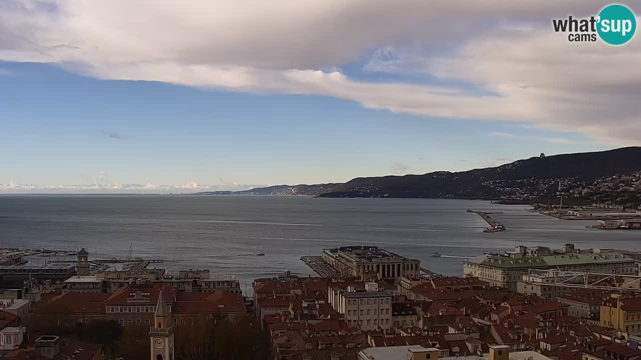 Webcam Trieste – Panorama dal Santuario Monte Grisa