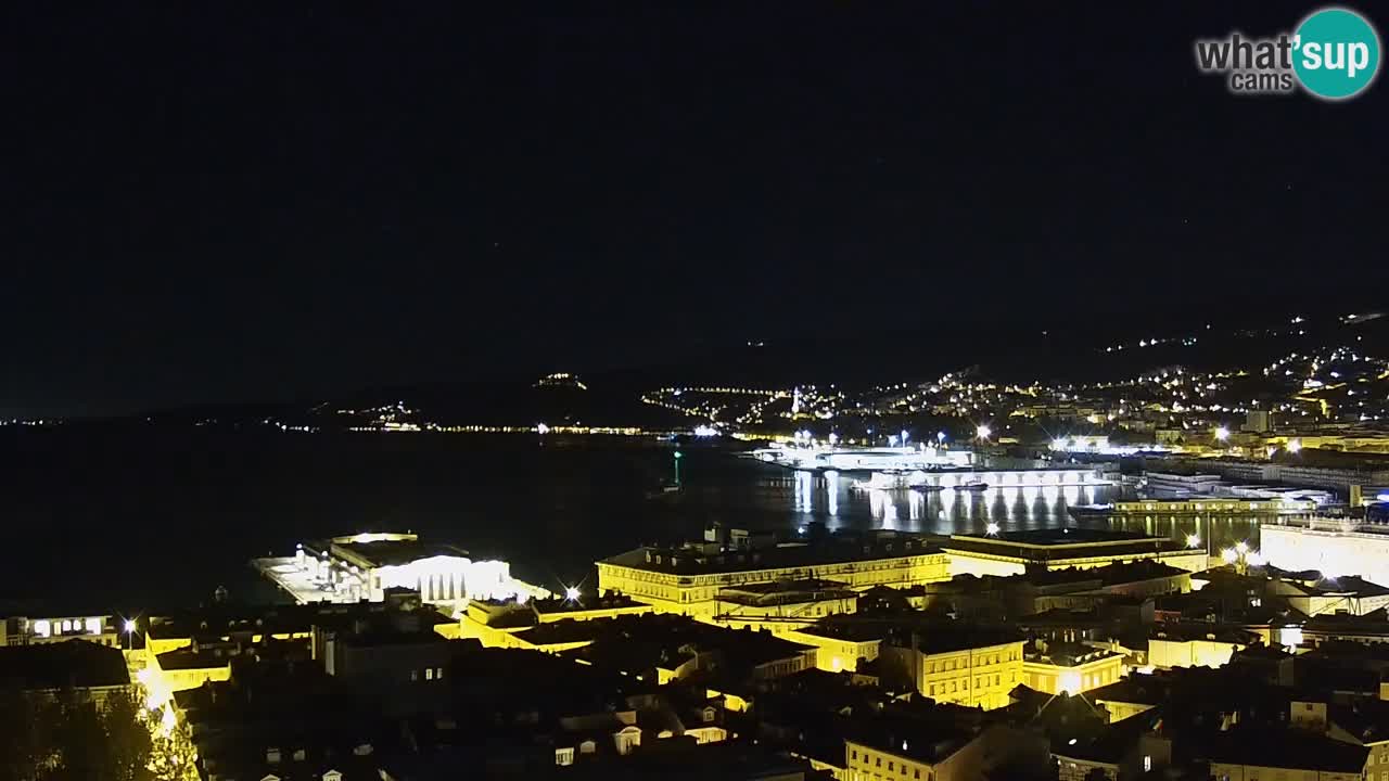 Webcam Trieste – Panorama dal Santuario Monte Grisa