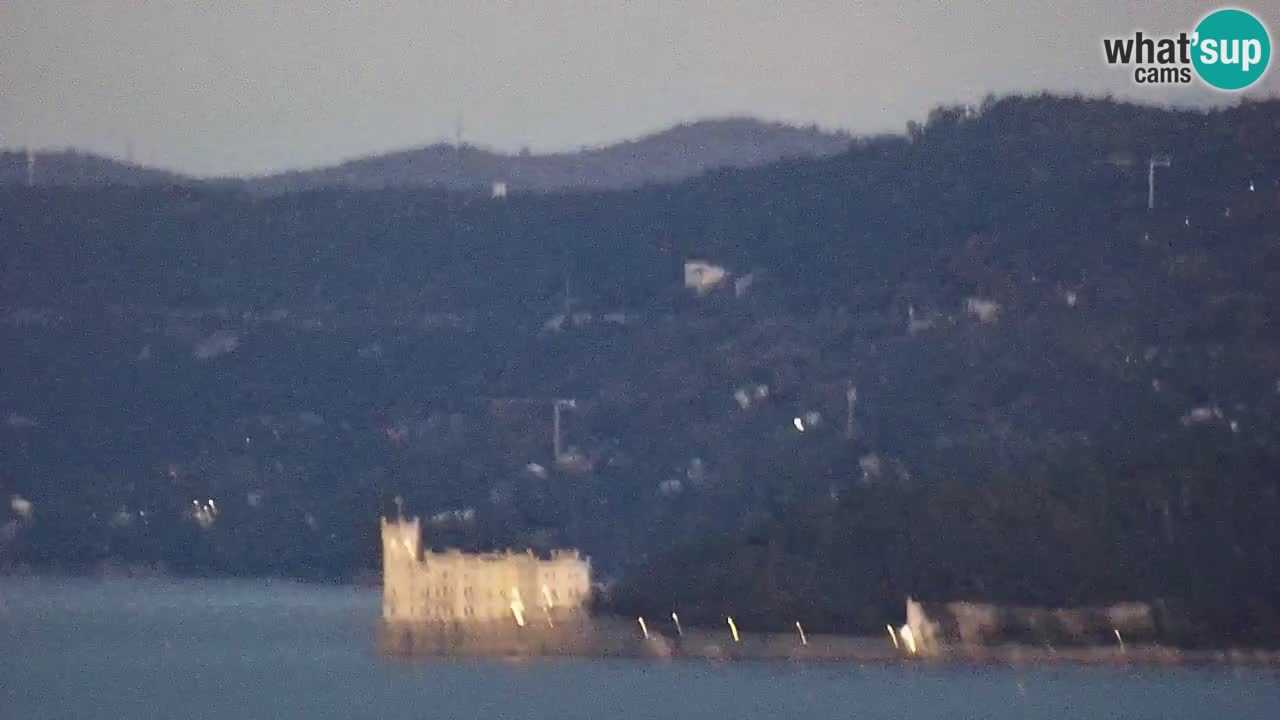 Webcam Trieste – Panorama dal Santuario Monte Grisa