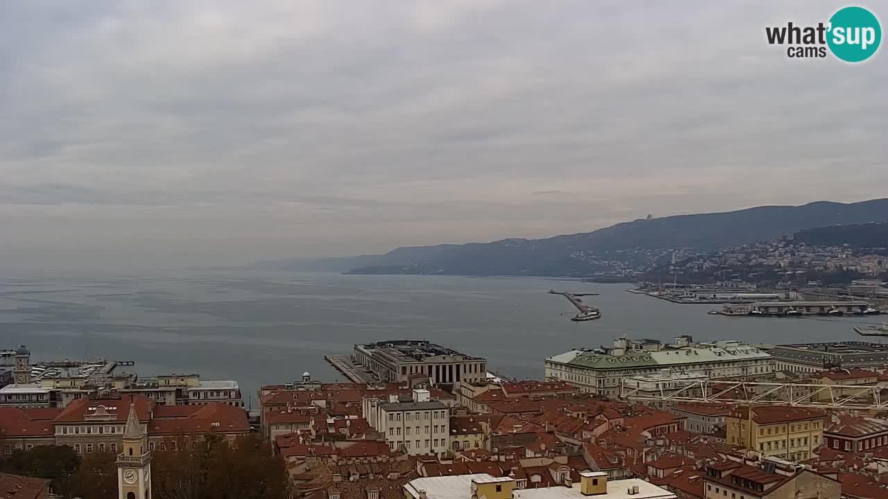 Webcam Trieste – Panorama dal Santuario Monte Grisa