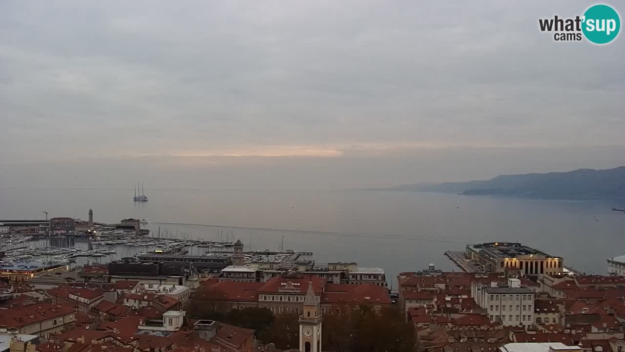 Webcam Trieste – Panorama dal Santuario Monte Grisa