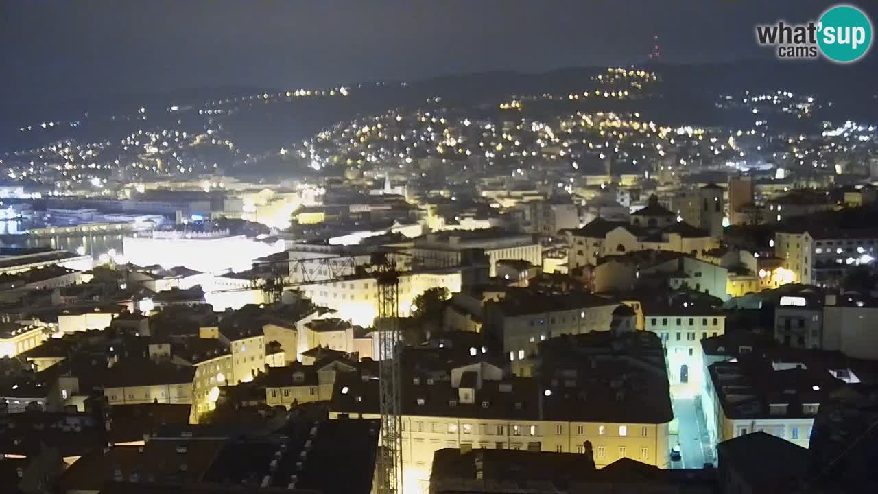 Webcam Trieste – Panorama dal Santuario Monte Grisa