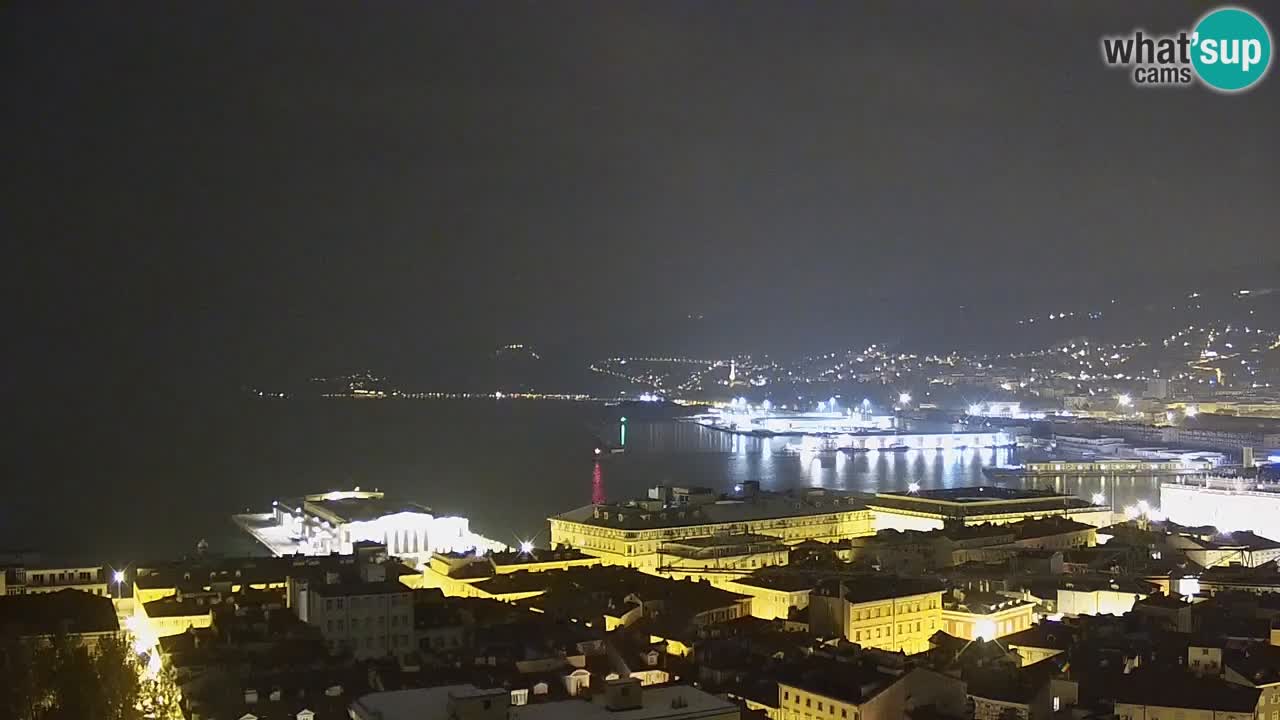 Webcam Trieste – Panorama dal Santuario Monte Grisa