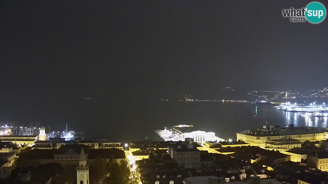 Webcam Trieste – Panorama dal Santuario Monte Grisa