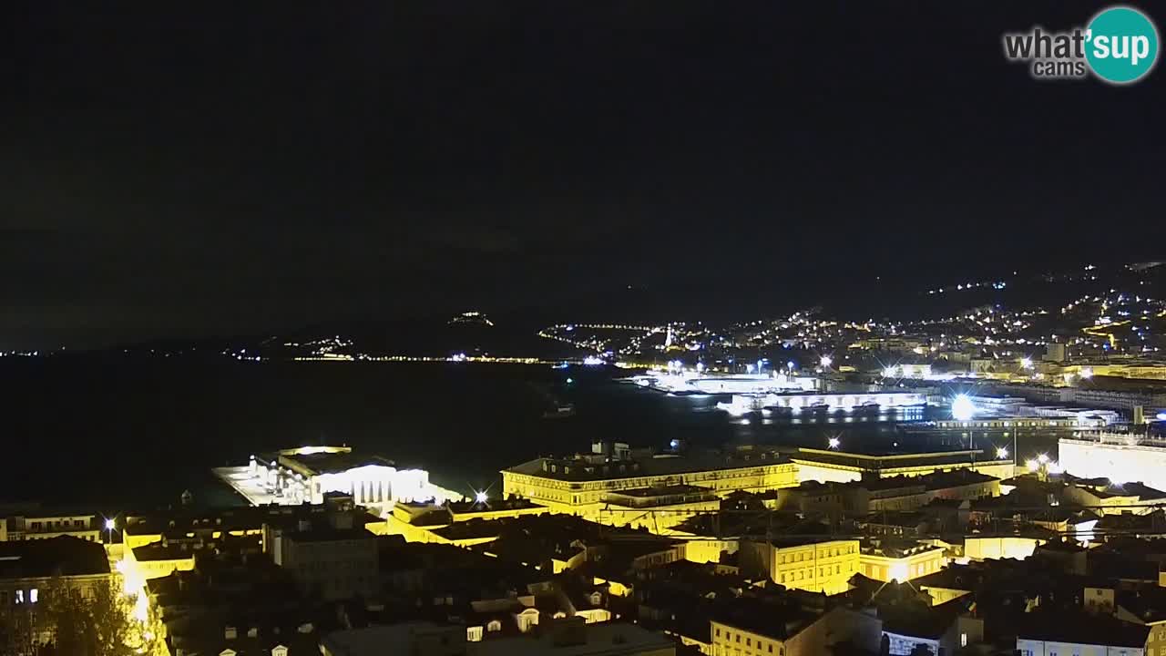 Webcam Trieste – Panorama dal Santuario Monte Grisa