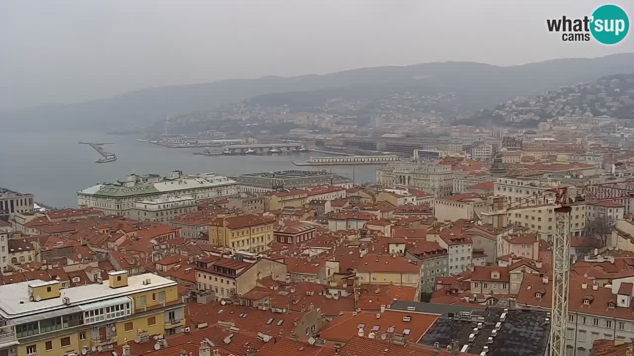 Webcam Trieste – Panorama dal Santuario Monte Grisa