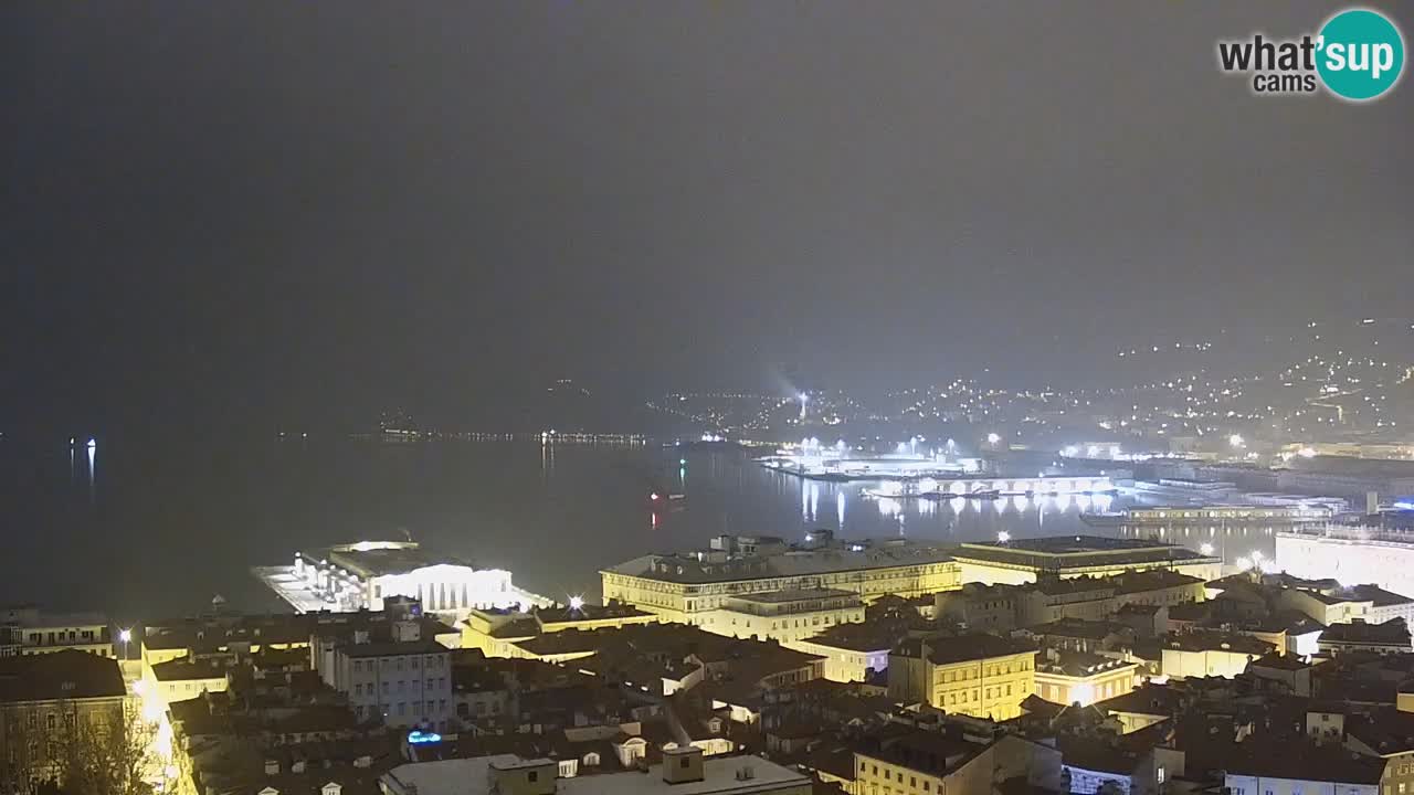 Webcam Trieste – Panorama dal Santuario Monte Grisa