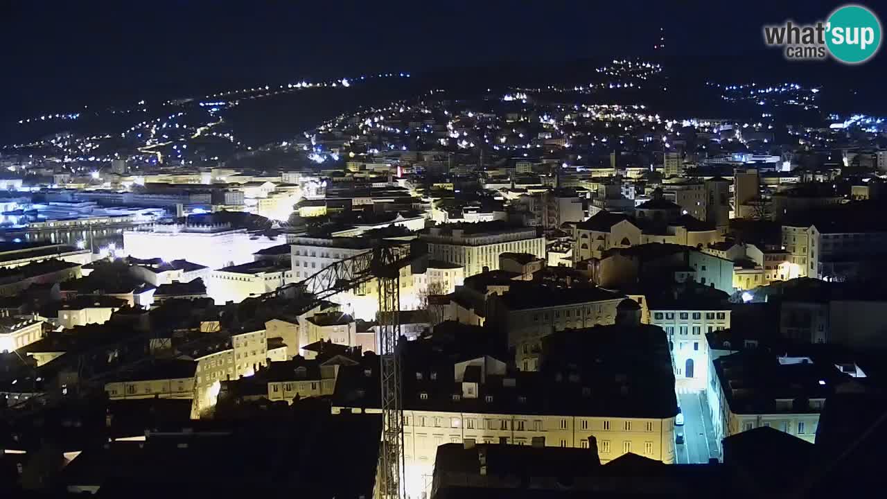 Webcam Trieste – Panorama dal Santuario Monte Grisa