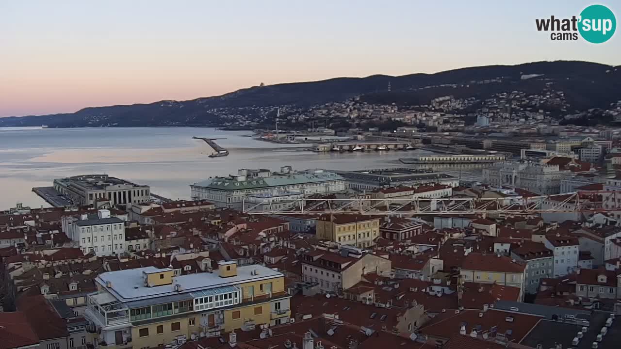 Webcam Trieste – Vue du sanctuaire Monte Grisa