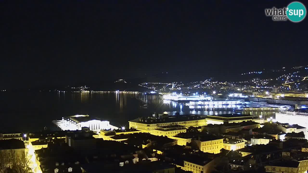 Webcam Trieste – Panorama dal Santuario Monte Grisa