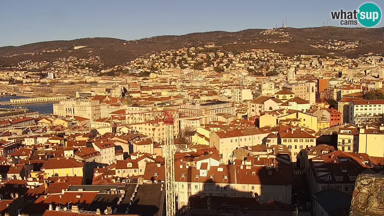 Webcam Trieste – Panorama dal Santuario Monte Grisa