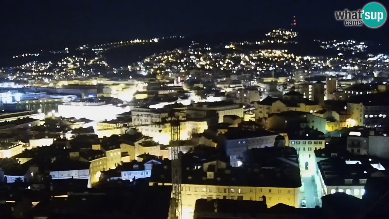 Webcam Trieste – Panorama dal Santuario Monte Grisa