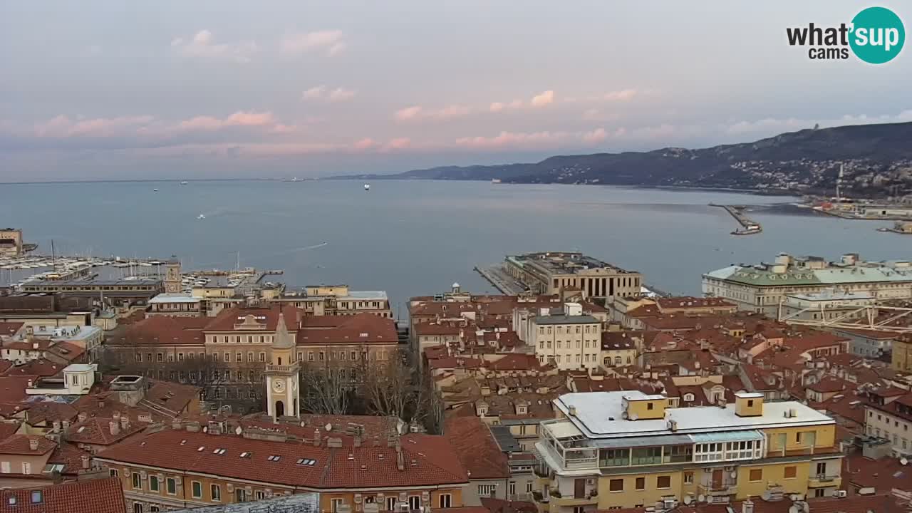 Webcam Trieste – Vue du sanctuaire Monte Grisa