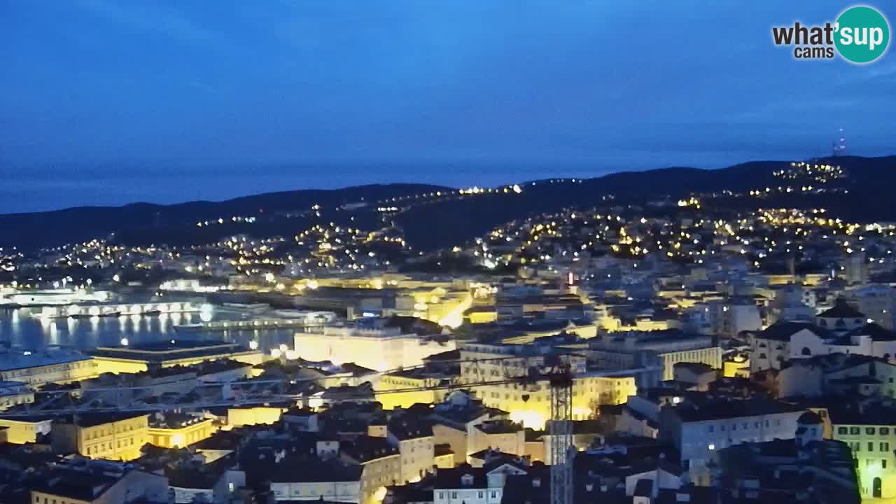 Webcam Trieste – Panorama dal Santuario Monte Grisa