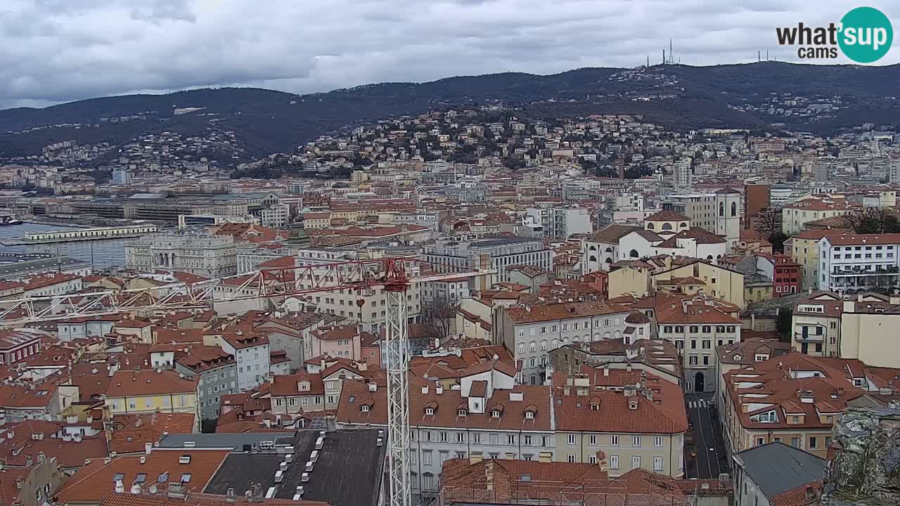 Webcam Trieste – Vue du sanctuaire Monte Grisa