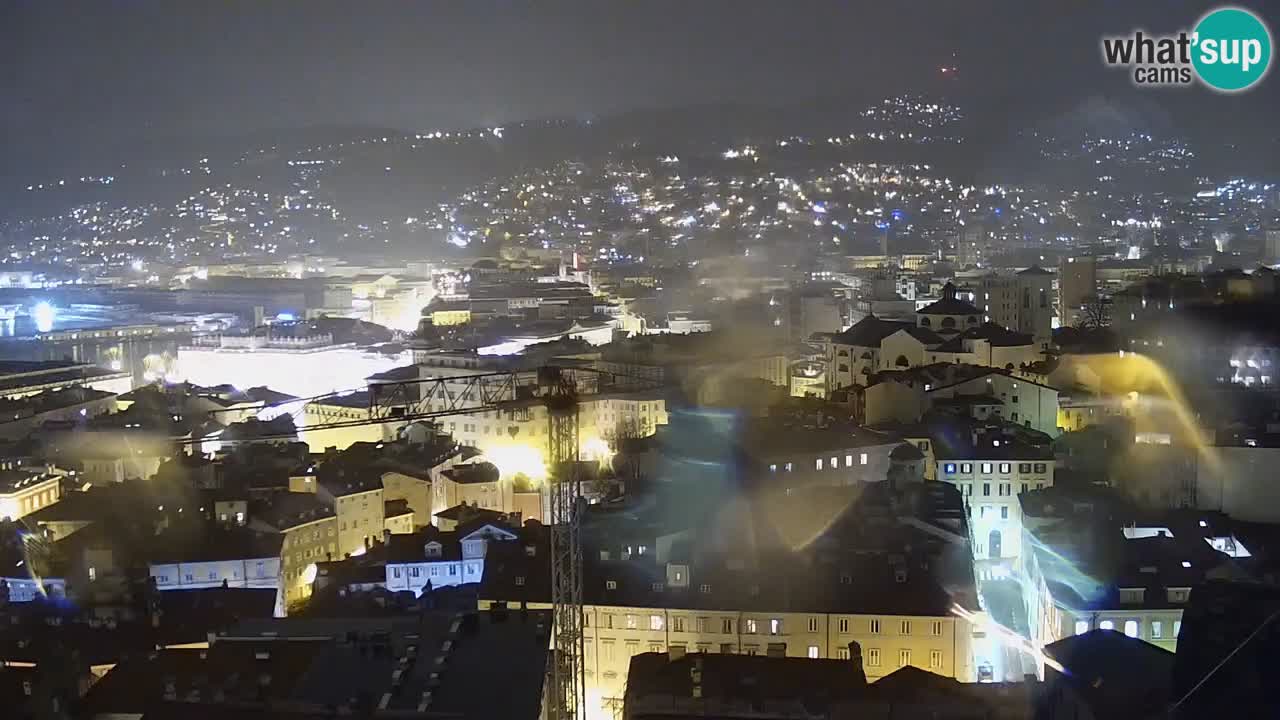 Webcam Trieste – Vue du sanctuaire Monte Grisa